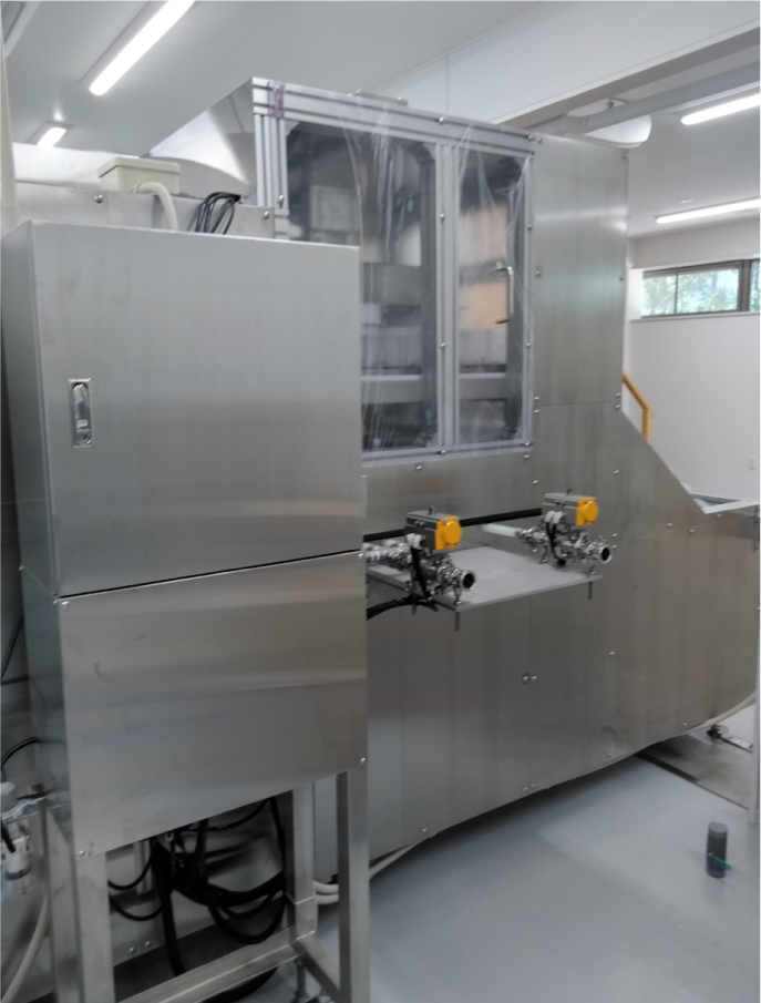 300ml〜2L兼用ボトル洗浄装置