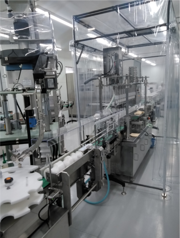 300mlボトル充填キャッピング装置